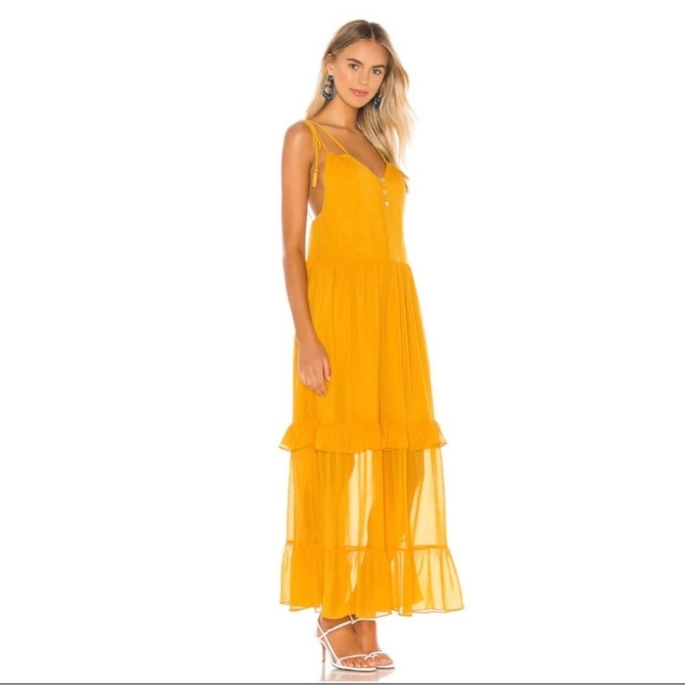 Tularosa Yellow Maxi Dress